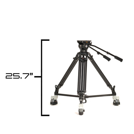 Ikan PT4500W-TRIPOD 15-Inch Widescreen Teleprompter with Tripod and Dolly Turnkey
