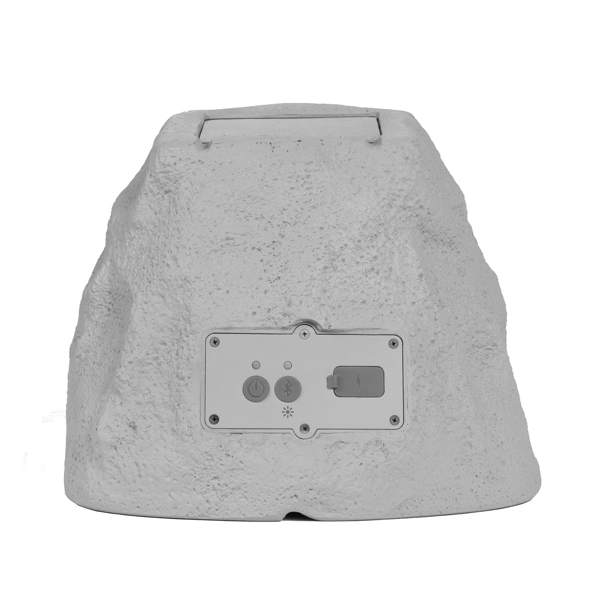 ION Audio Glow Stone Link Solar Rechargeable Rock Speaker with LED Lights