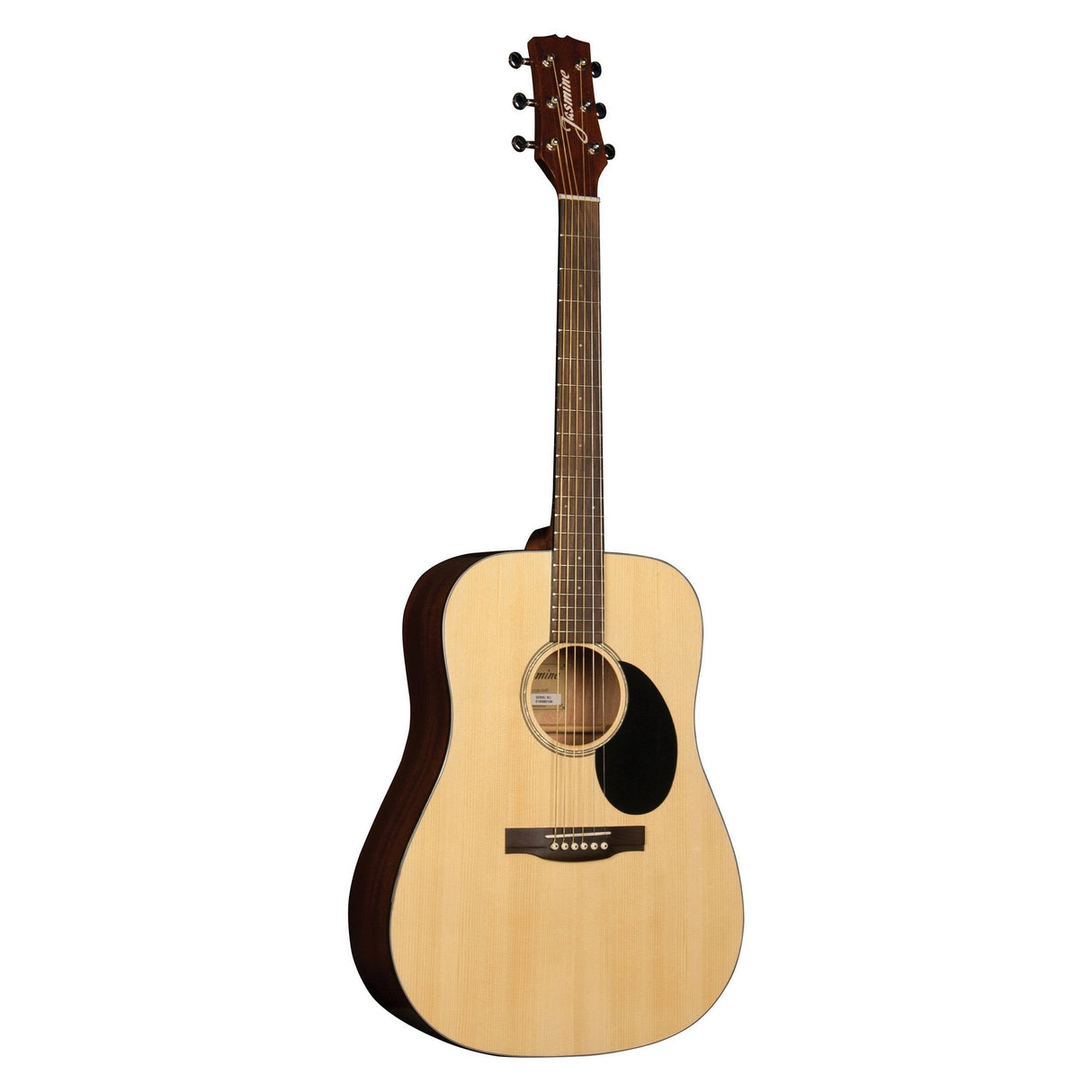 Jasmine JD36 Dreadnought Acoustic Guitar, Natural Finish
