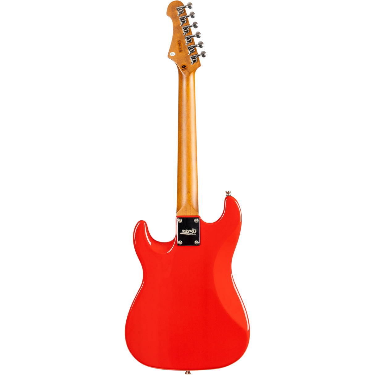 Jet Guitars JS-300 Mini Red Electric Guitar, Red