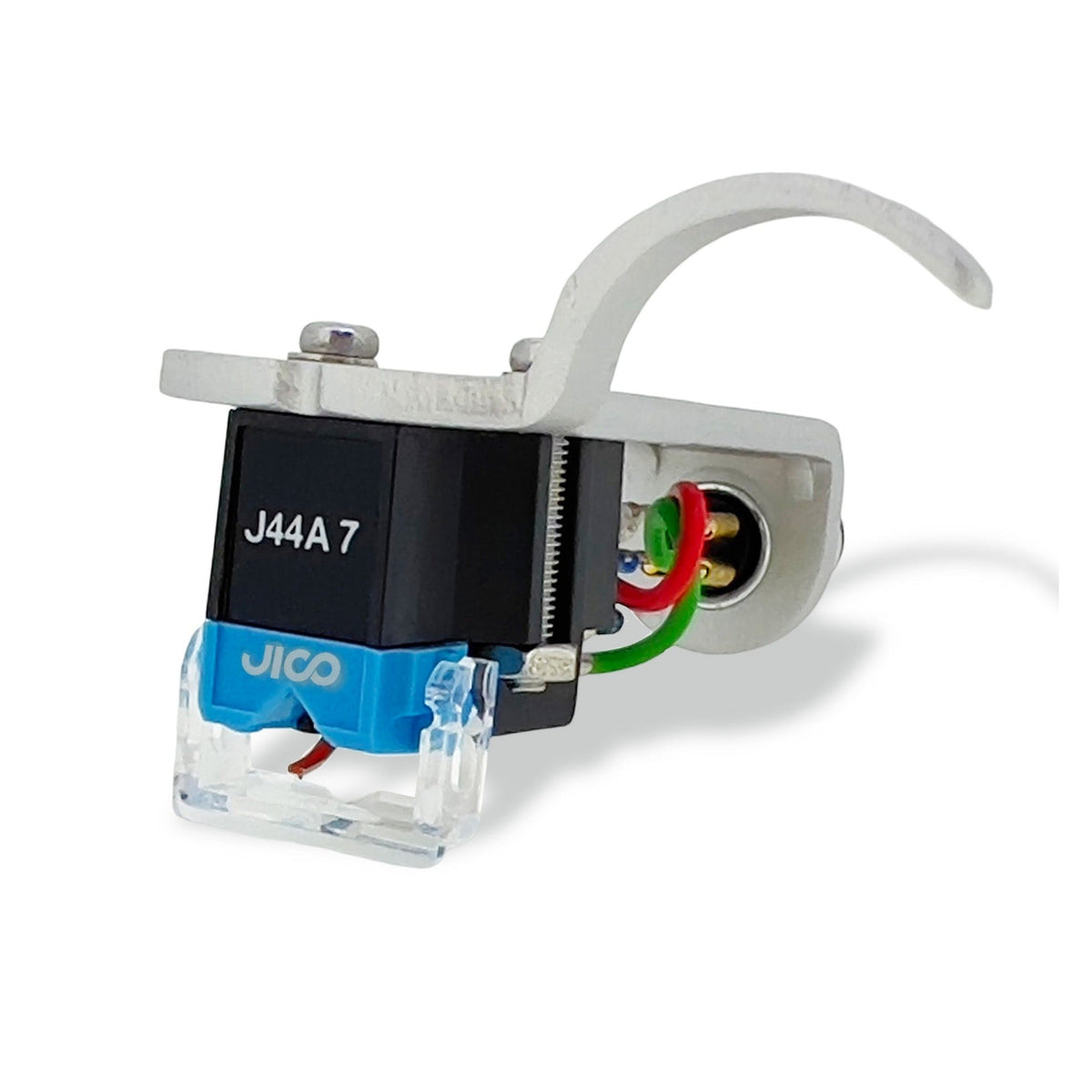 JICO J-AAC0835 OMNIA J44A 7 DJ Improved SD Cartridge 2-Pack, Silver Headshells