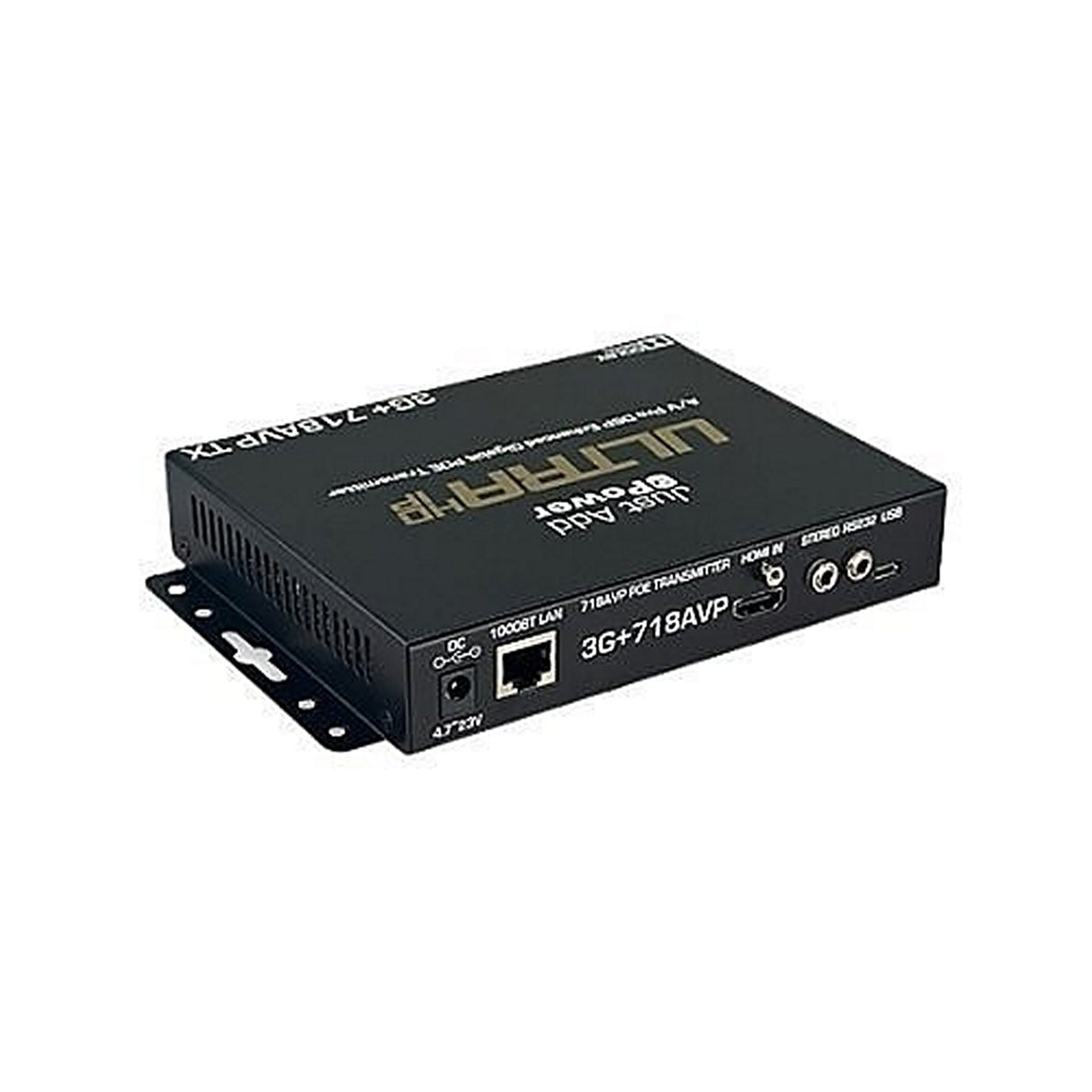 Just Add Power 3G + ULTRA 718AVP A/V Pro DSP Enhanced UltraHDIP Gigabit Transmitter