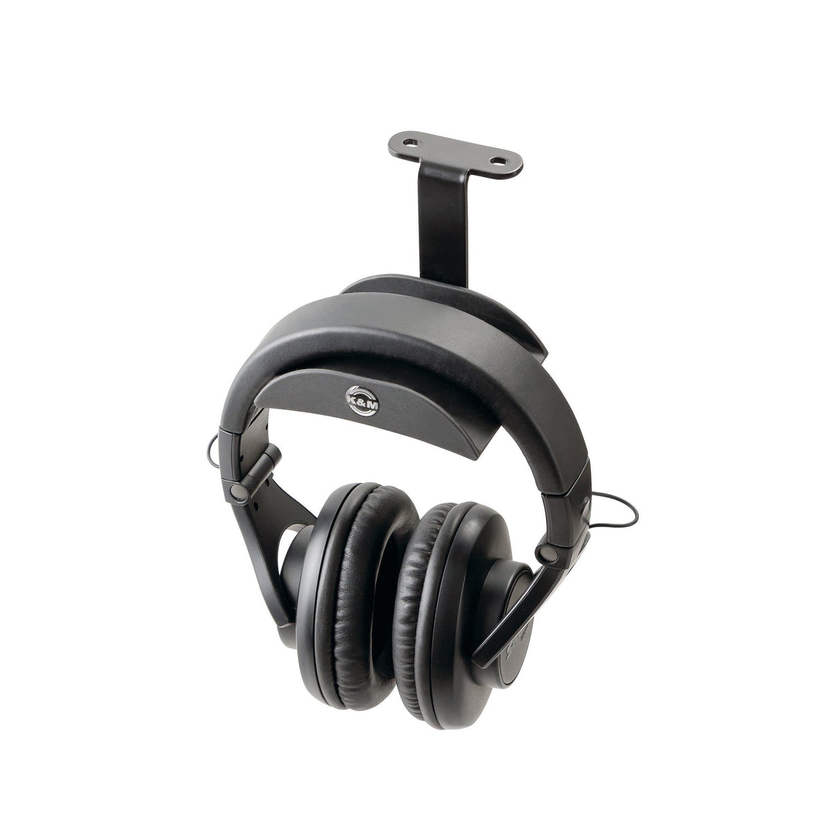 K&M 16330 Under-Table Headphone Holder