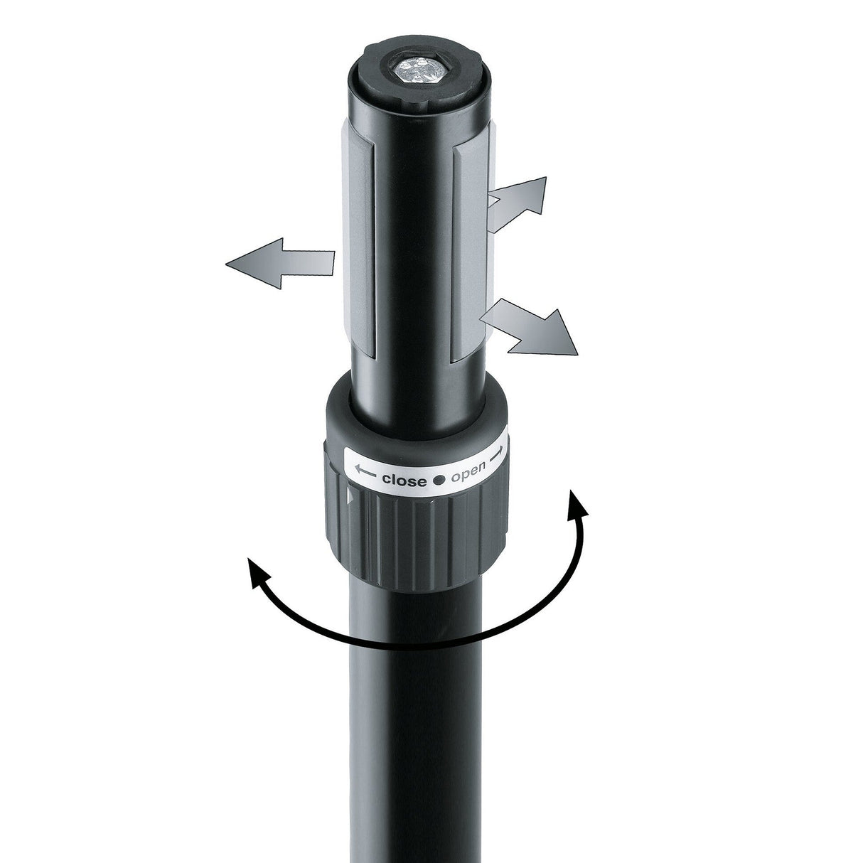 K&M 19674 Speaker Tilt Connector with Ring Lock