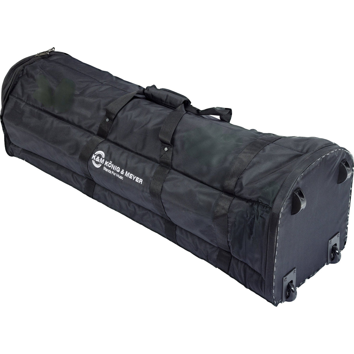 K&M 21427 Microphone Stand Carrying Case with Castor Wheels