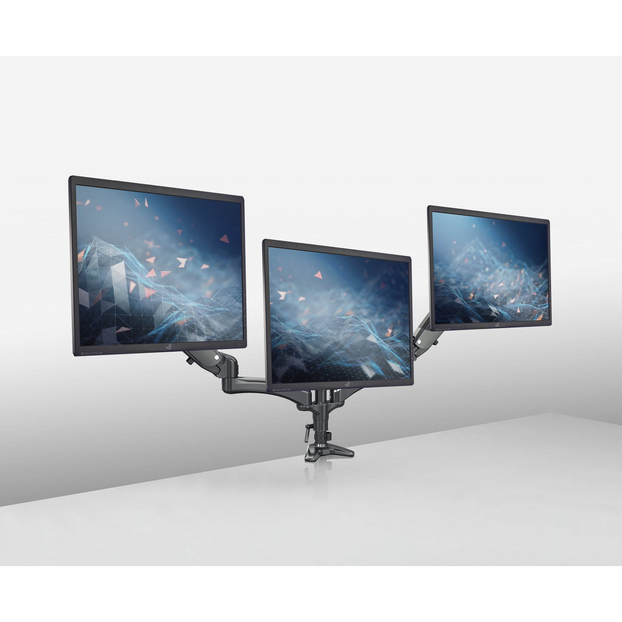 K&M 23878 Triple Monitor Mount