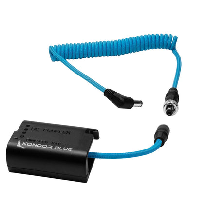 Kondor Blue DC 2.1 to Lumix GH6, S5II, S5IIX, DMW-BLK22 Dummy Battery Cable