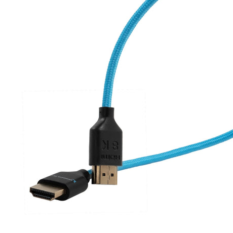 Kondor Blue 8K HDMI 2.1 17-Inch Braided Cable for on Camera Monitors