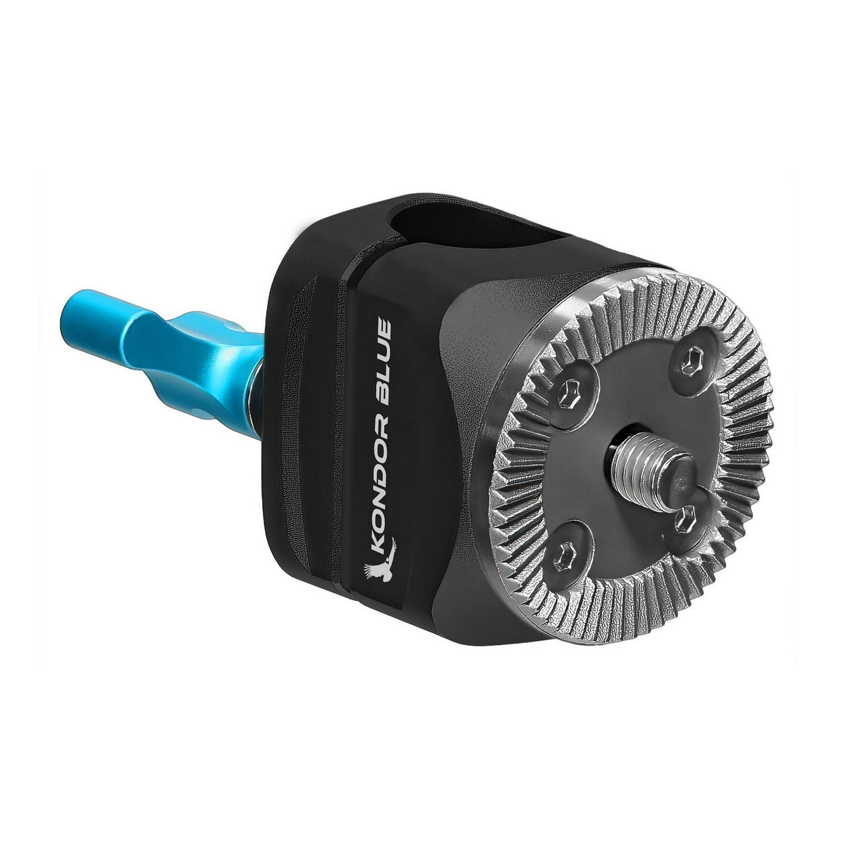 Kondor Blue Rosette to Straight Angle Rod Clamp
