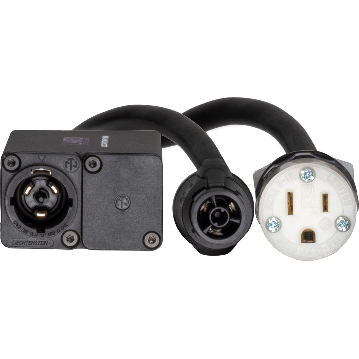 Laird LDC-PCTMF-15NF powerCON TRUE1 Power Distribution Splitter Cable