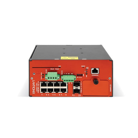 Lantronix LSS2200-8P LS Series Managed Layer 2+ Hardened Gigabit Ethernet PoE++ Switch