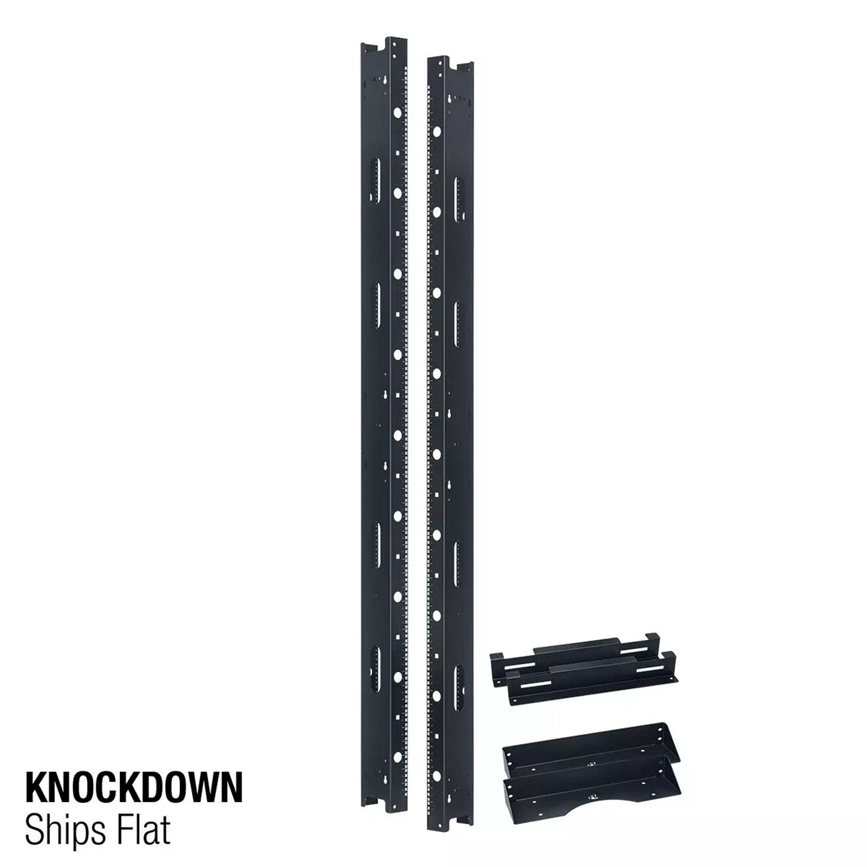 Lowell CR2P Two-Post Cable Rack Secure Cable Support