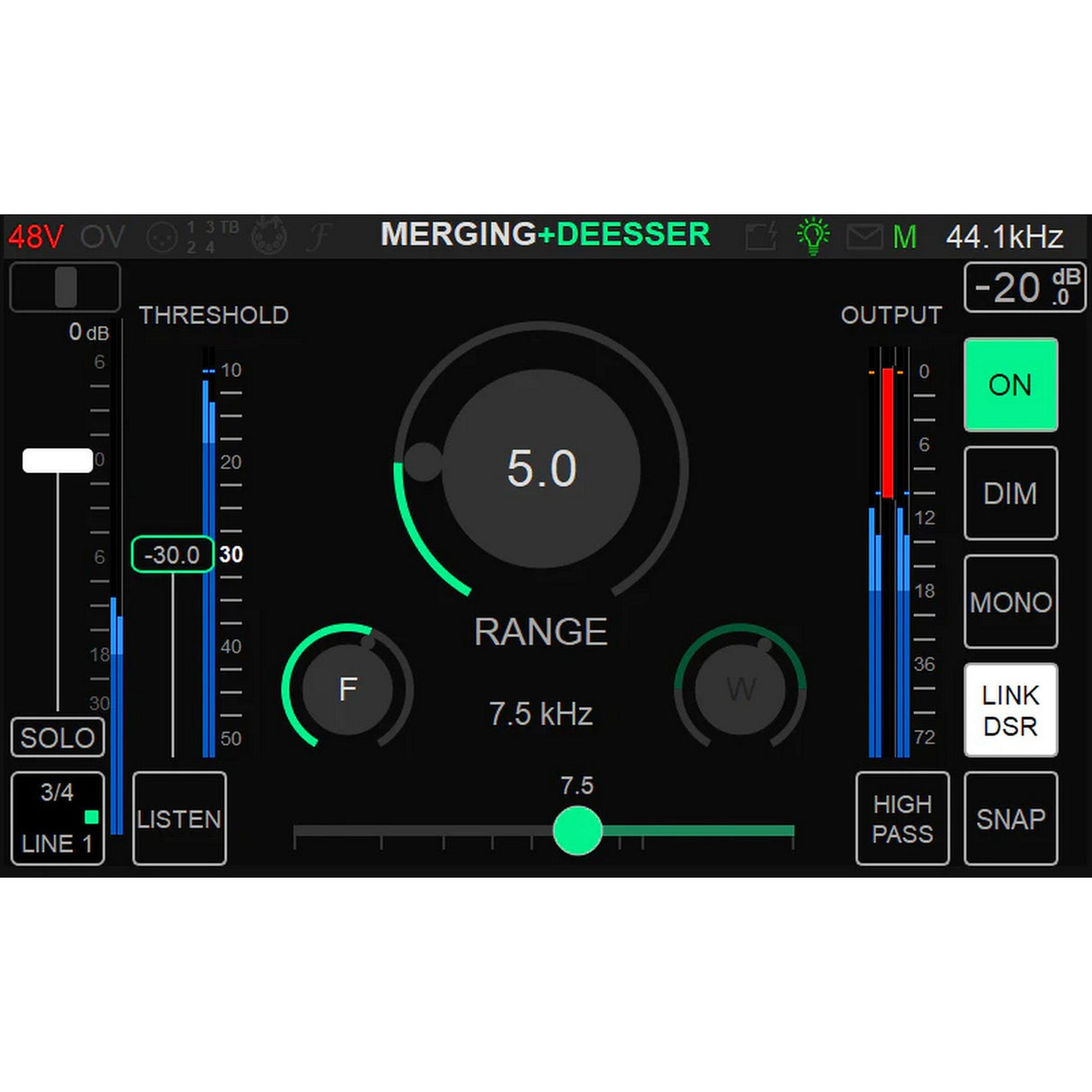 Merging Technologies Anubis Merging Deesser, Software Plugin