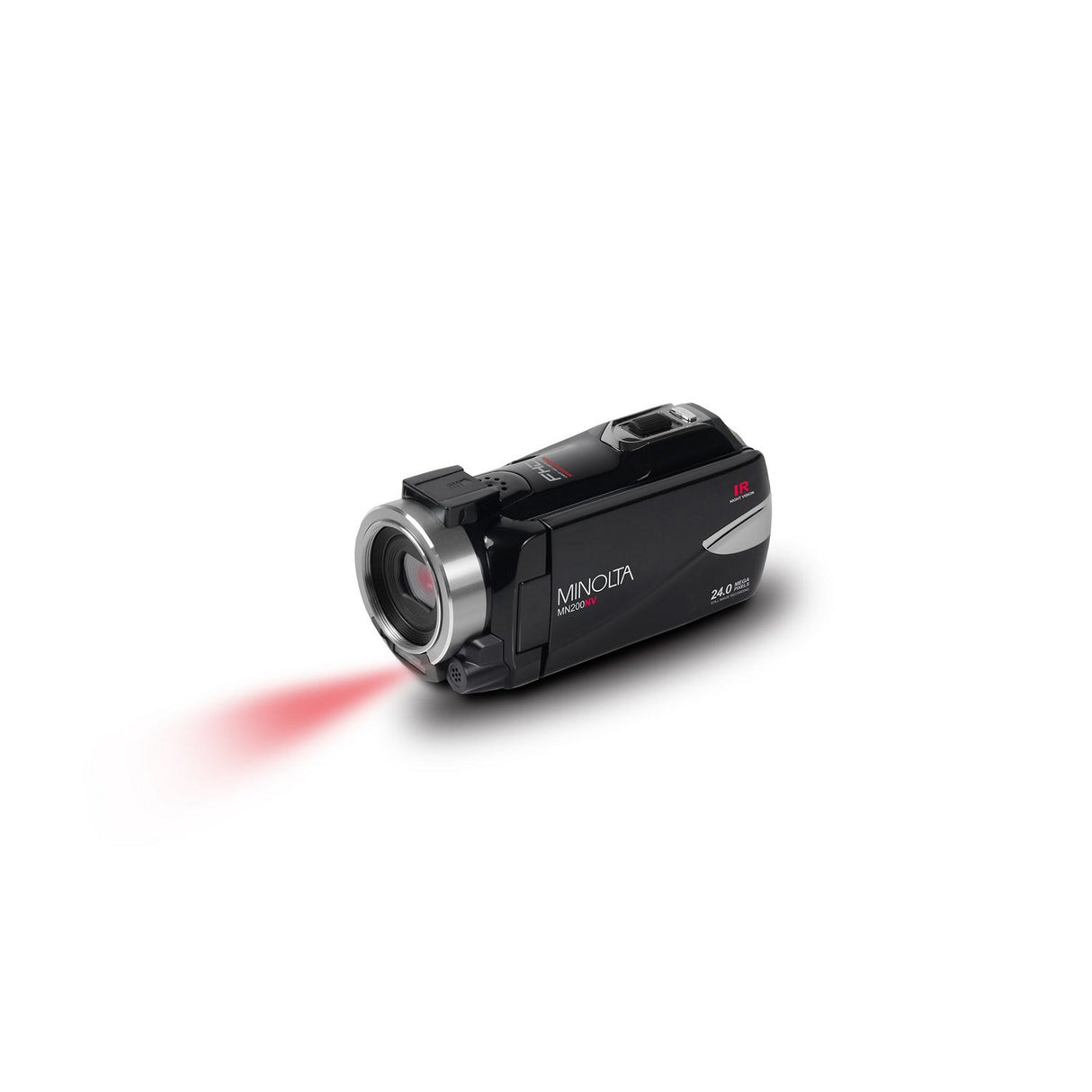 Minolta MN200NV 1080p HD 24 MP Night Vision Digital Camcorder with WiFi Black