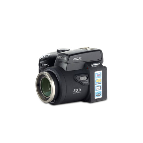 Minolta MN24Z 33 MP 1080p HD Digital Camera with Interchangeable Lens Kit Black