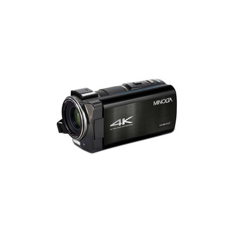 Minolta MN4K100Z 4K Ultra HD Camcorder with 10x Optical Zoom Black