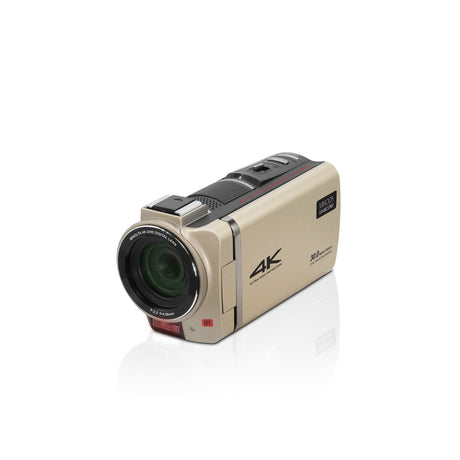 Minolta MN4K30NV 4K Ultra HD 30 MP Night Vision Camcorder Champagne