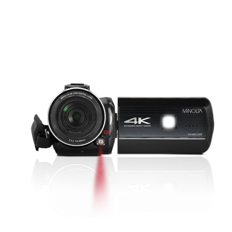 Minolta MN4K40NV 4K Ultra HD 30 MP Night Vision Camcorder Black