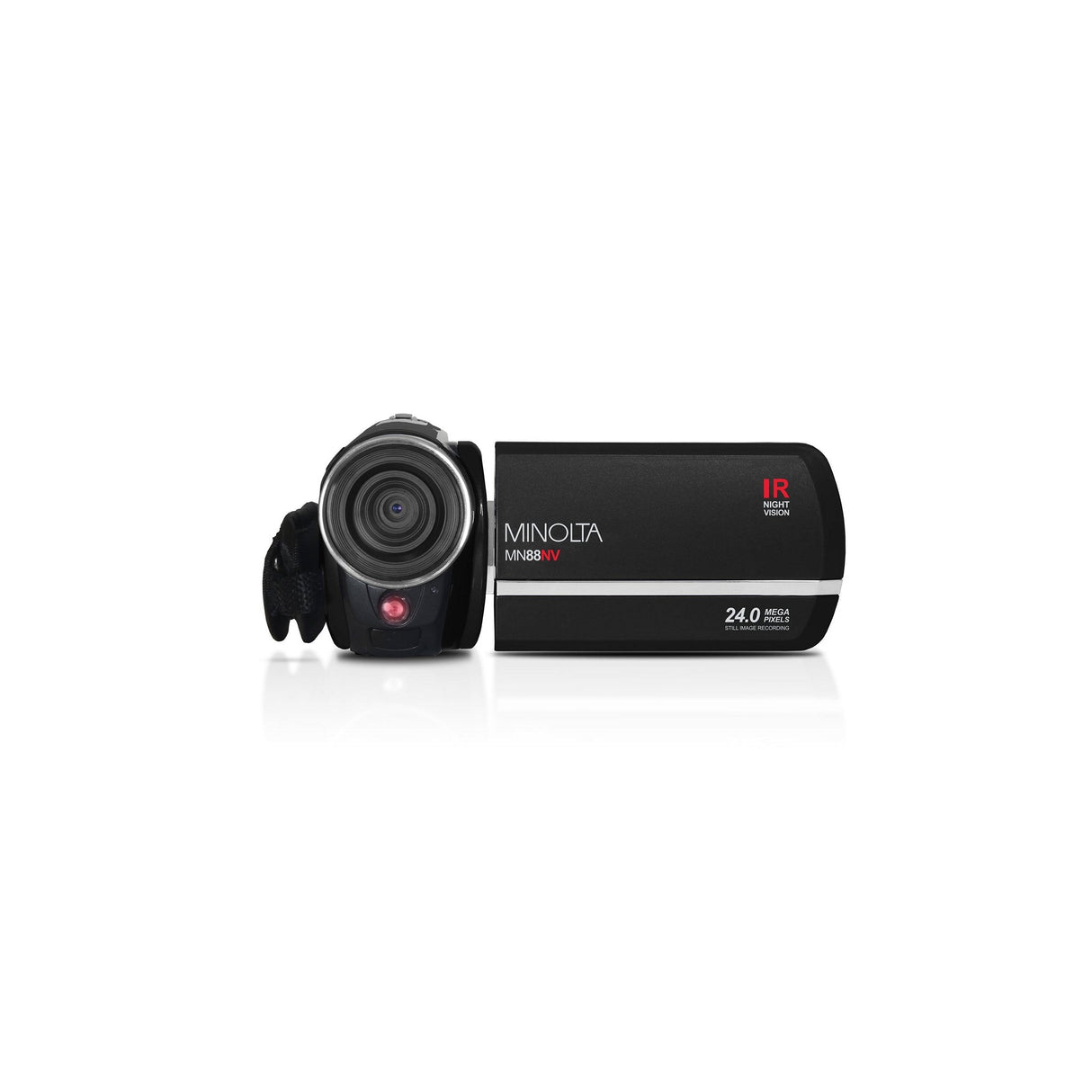 Minolta MN88NV 1080p HD 24 MP Night Vision Digital Camcorder Black