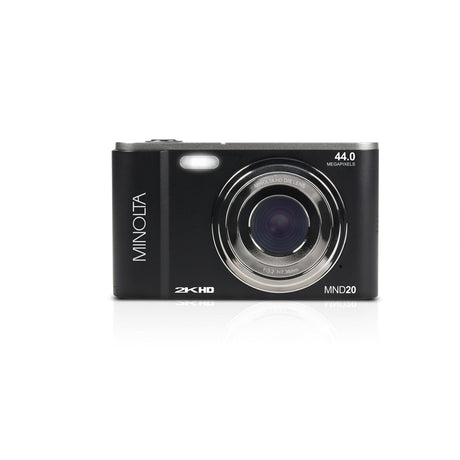 Minolta MND20 44 MP 2.7K Ultra HD Digital Camera Black