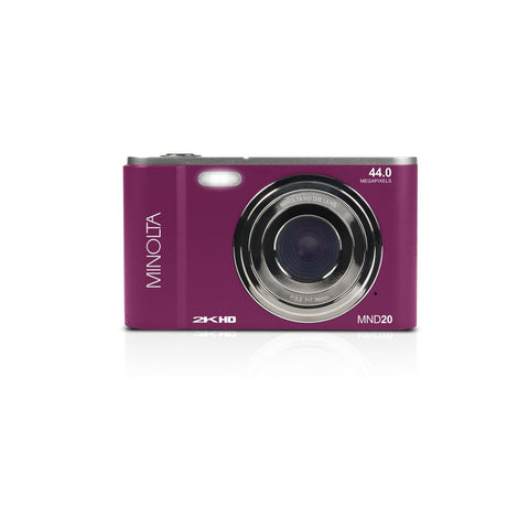 Minolta MND20 44 MP 2.7K Ultra HD Digital Camera Magenta