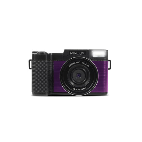 Minolta MND30 30 MP 2.7K Ultra HD Digital Camera Purple