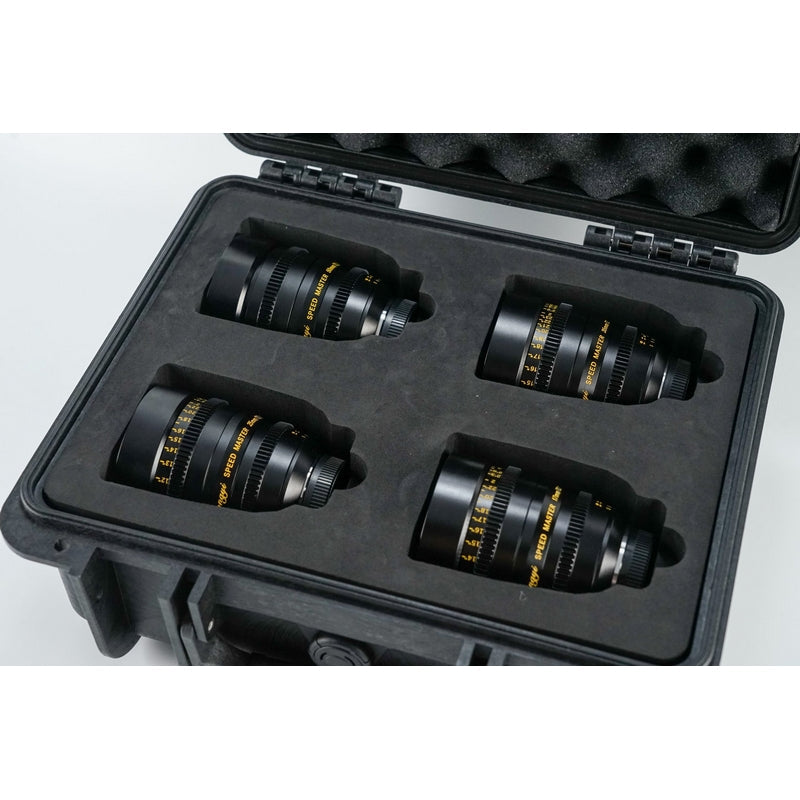 Mitakon MTK17253550MT1MFT Speedmaster T1.0 MFT Cine Lens Bundle with 17mm 25mm 35mm 50mm