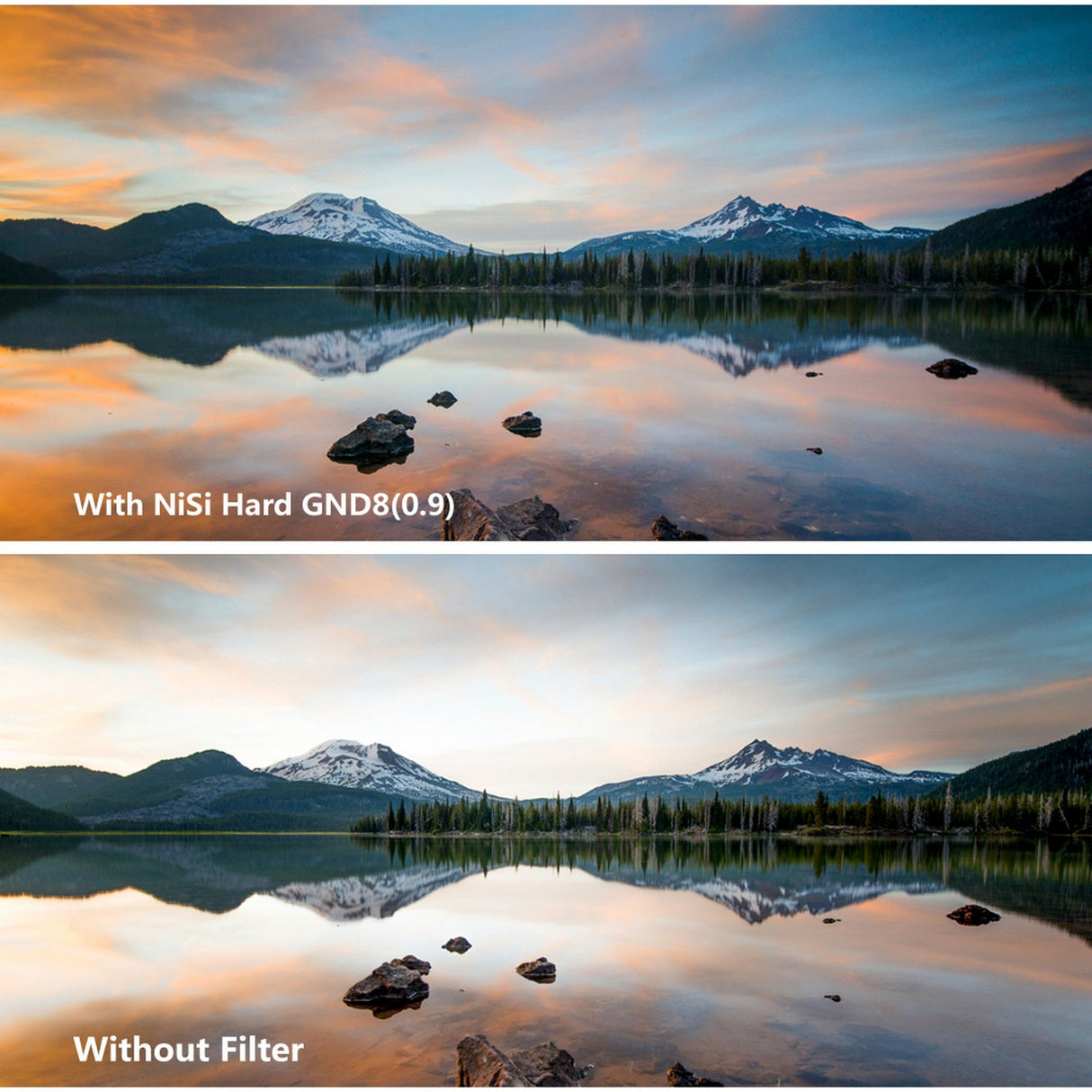 NiSi 100x150mm Nano IR Hard Graduated Neutral Density Filter GND8 (0.9) 3 Stop