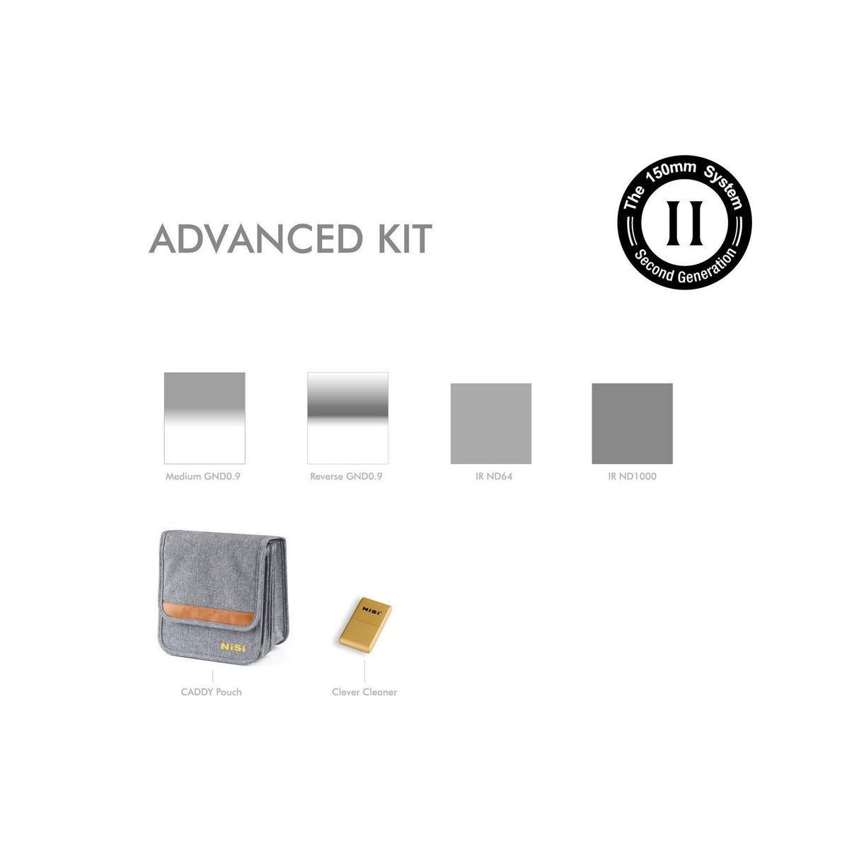 NiSi Filters 150mm System Advance Kit Second Generation II