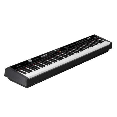 NUX NPK-20 88-Key Triple Sensor GHA Digital Piano, Black