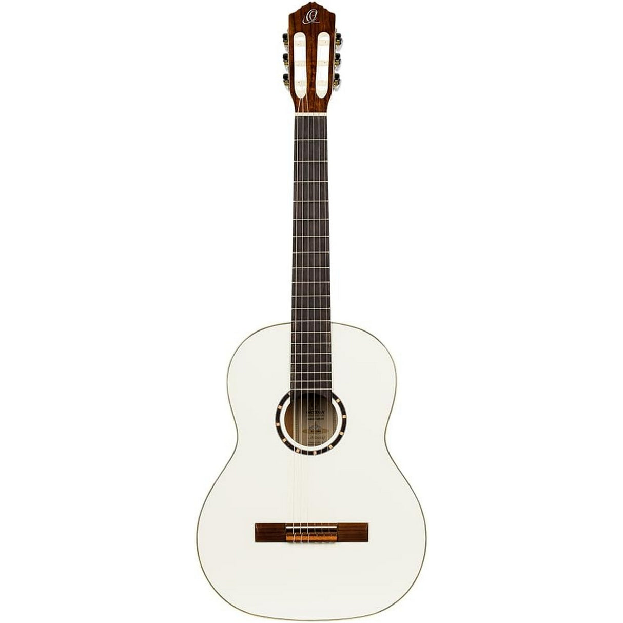 Ortega Guitars R121WH Family Series Full Size Acoustic Guitar (White)