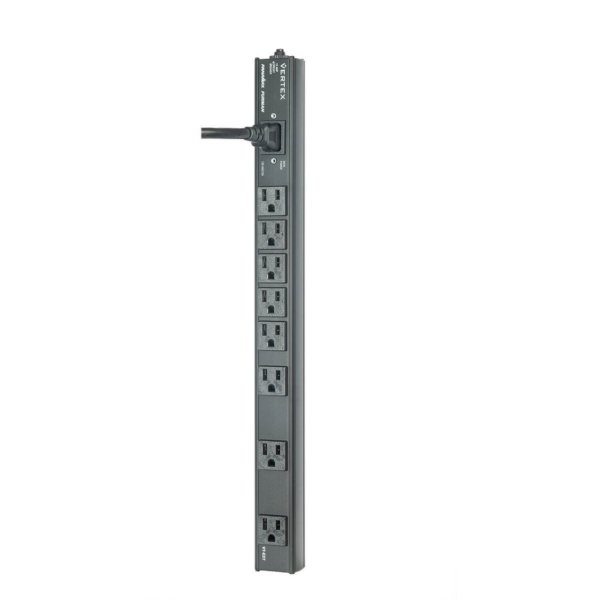 Panamax VT-EXT Vertical Power Distribution Strip, 8 Outlets