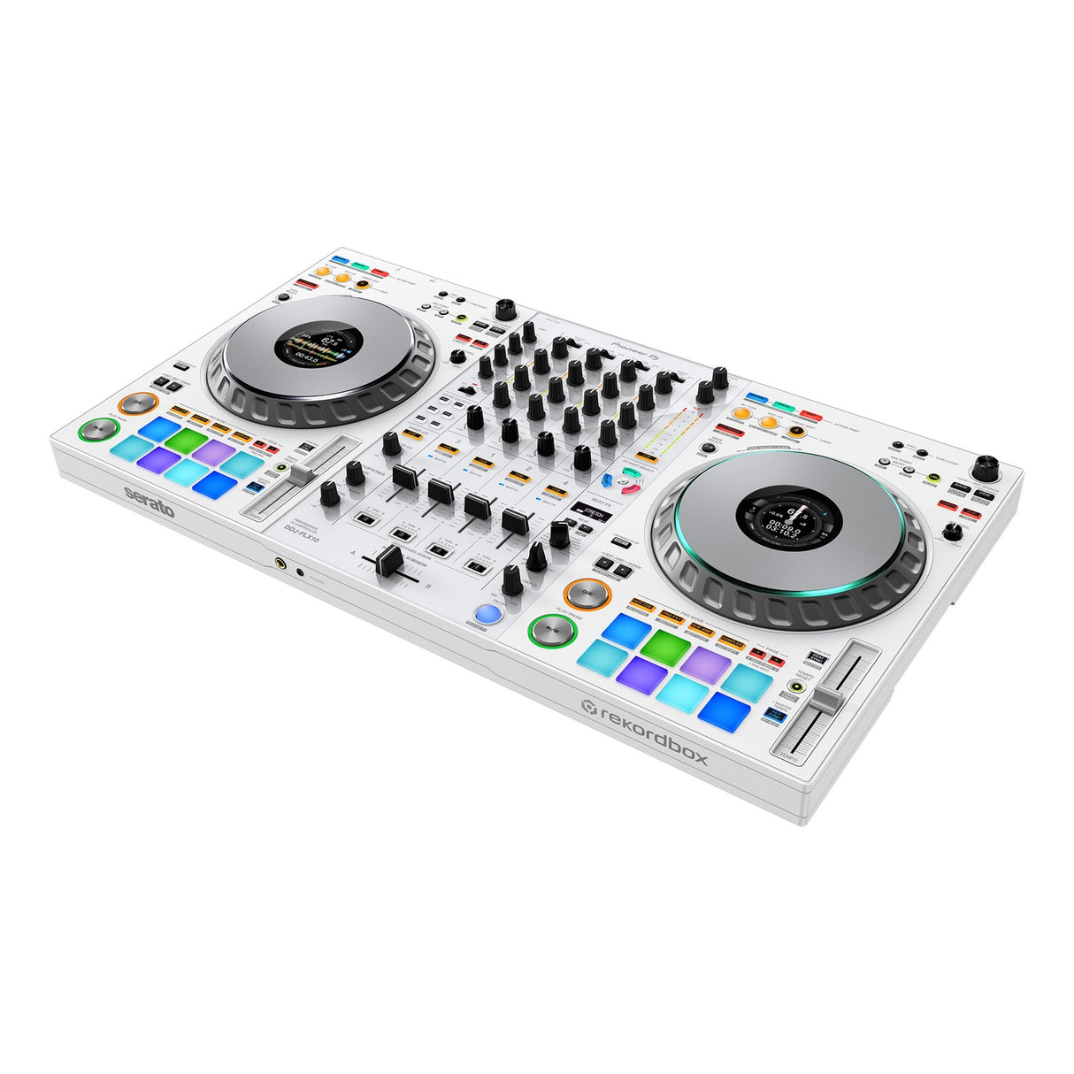 Pioneer DJ DDJ-FLX10 4-Channel DJ Controller, Limited-Edition White