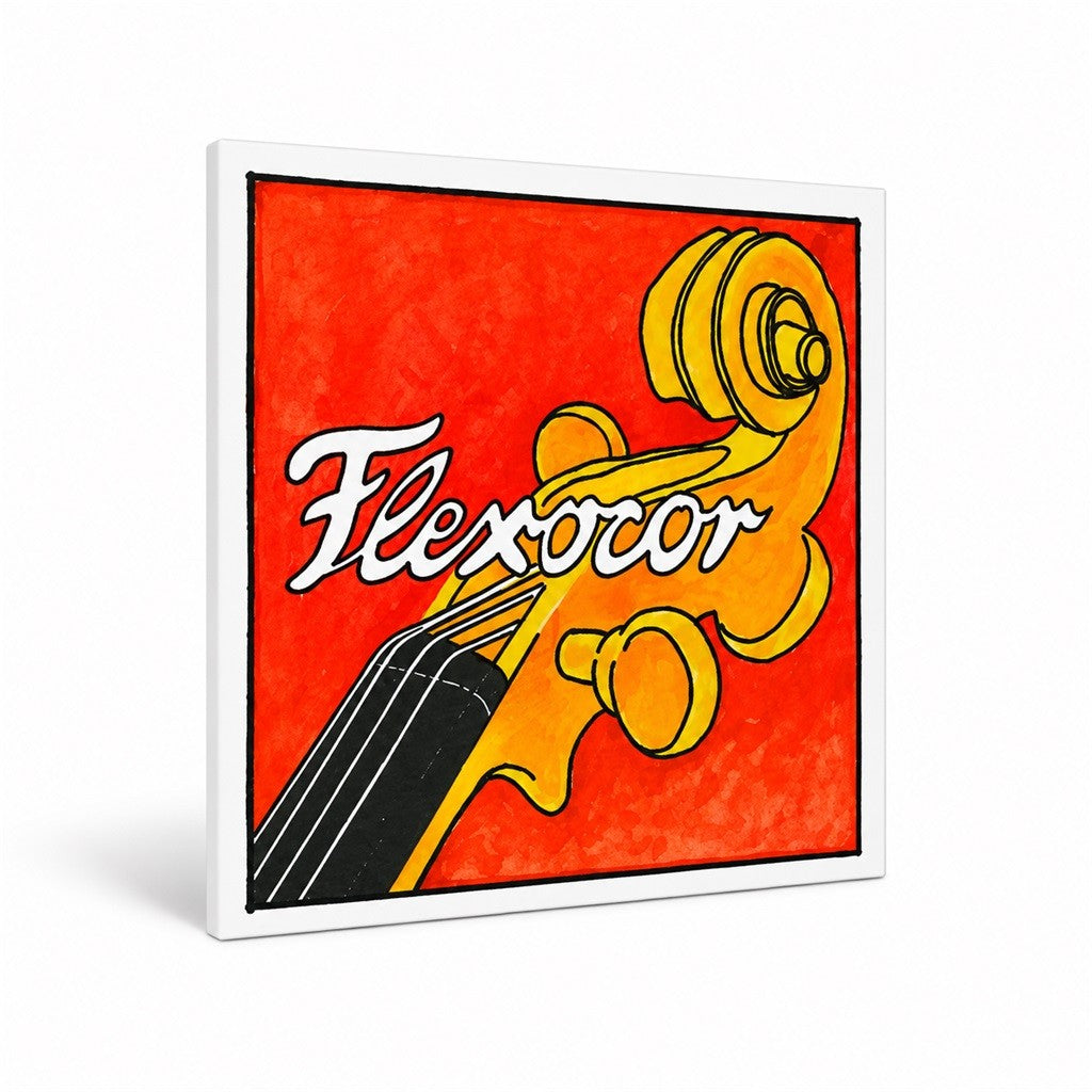 Pirastro 1FDBA Flexocor Deluxe A Double Bass String, 3/4, Medium