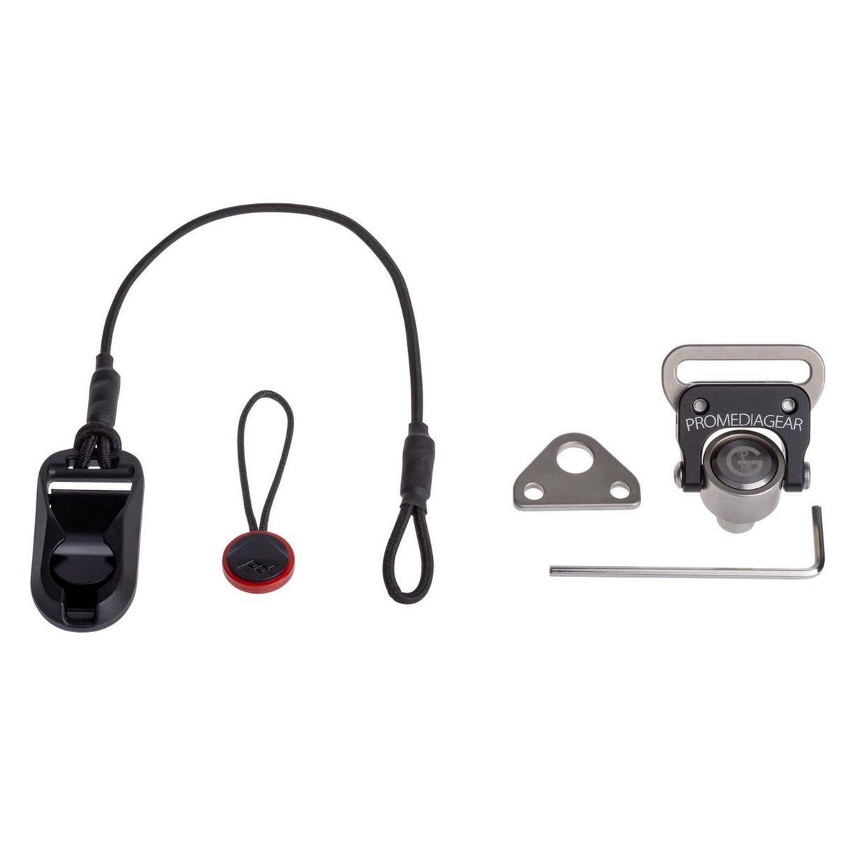 ProMediaGear QDP1 QD Quick Release Plug Connector for Camera Straps or Carabiners