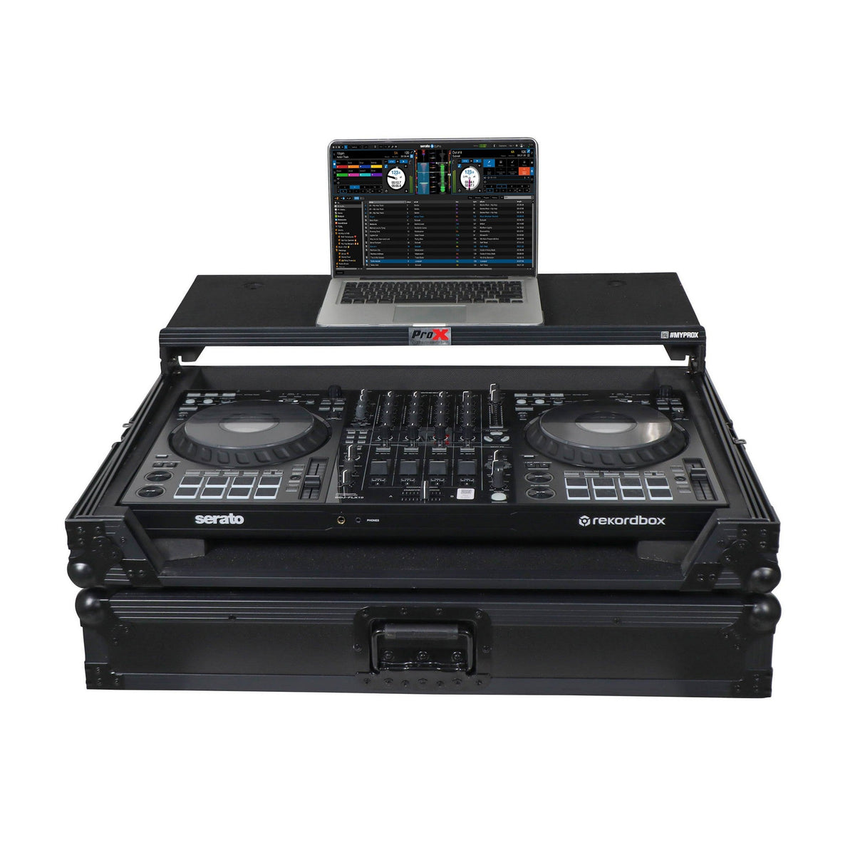 ProX XS-FLX10LTBL ATA Flight Style Road Case for Pioneer DDJ-FLX10/DDJ-GRV6