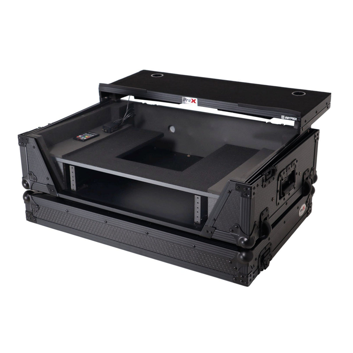 ProX XS-U2915WLTBL2ULED Flight Road Case for Pioneer DJ FLX10/GRV6/REV5/REV7