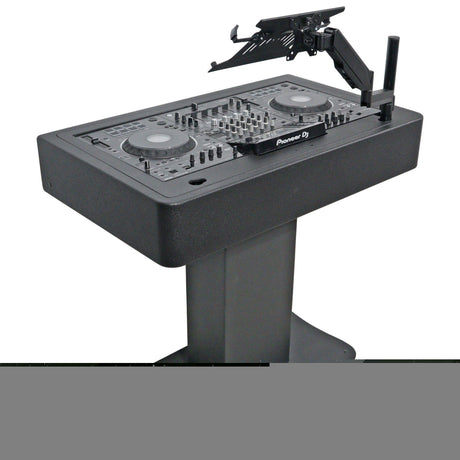 ProX XZF-DJCT W 2U CASE Control Tower DJ Podium for Pioneer DJ DDJ-REV7 XDJ-XZ DDJ-1000 RANE