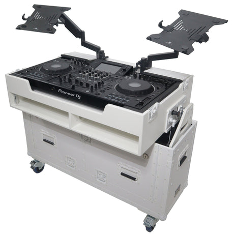 ProX XZF-UCXX Flip-Ready Hydraulic DJ Flight Case for Pioneer DJ DDJ-REV7 XDJ-XZ DDJ-1000 SZ2 SX3