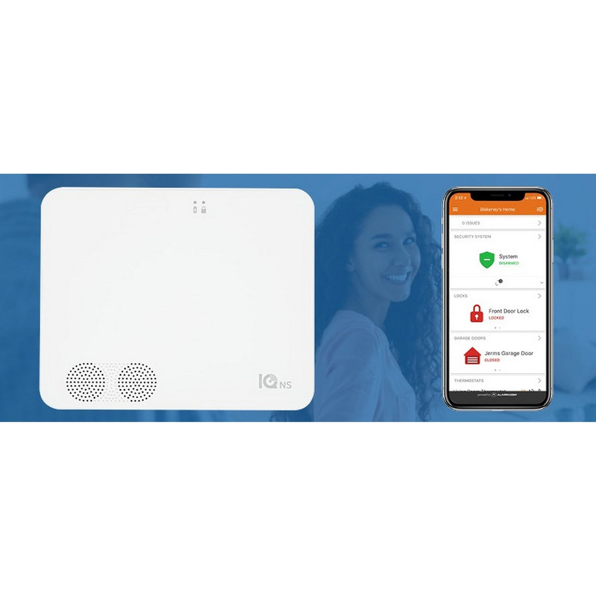 Qolsys IQ4 NS All-In-One Smart Home Control Panel