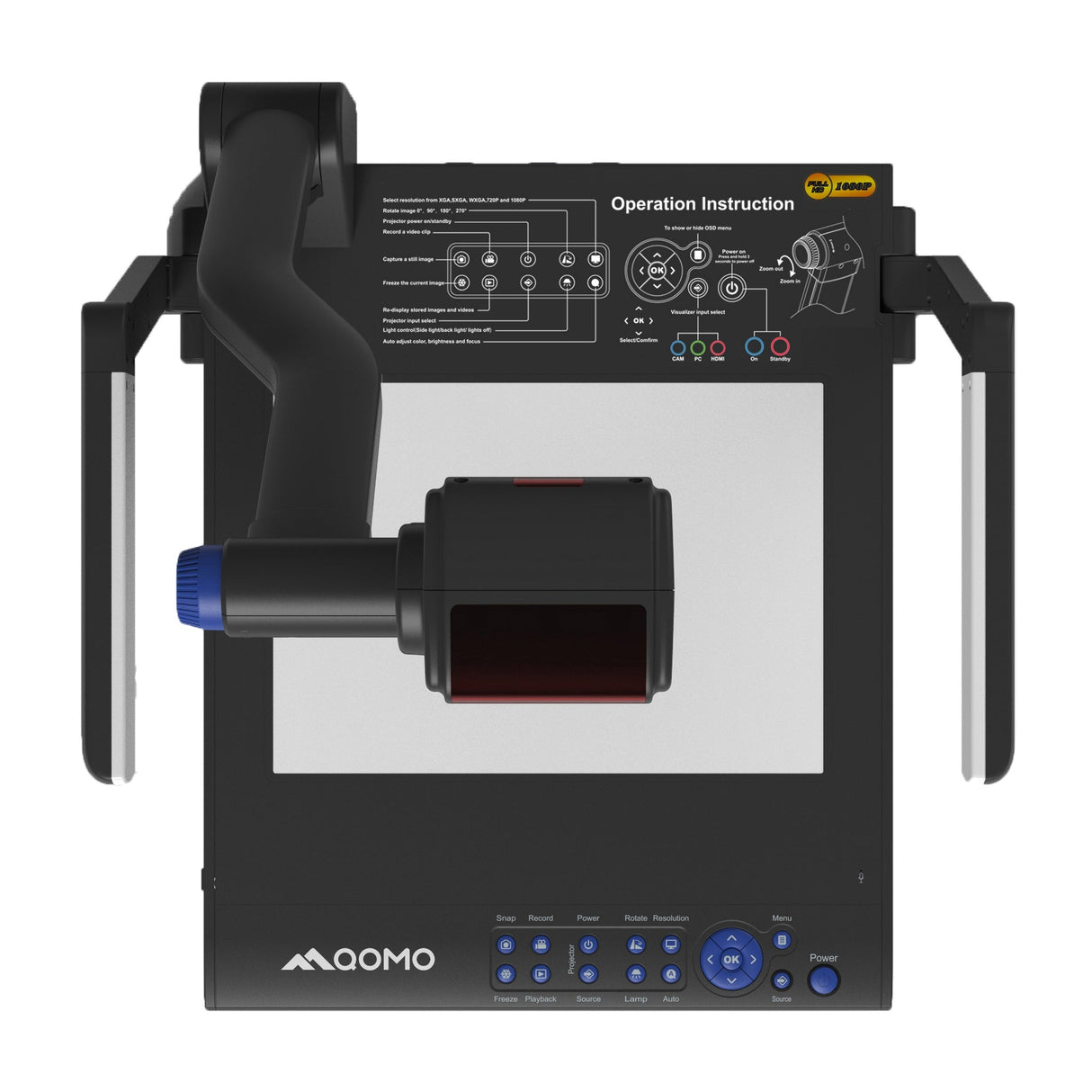 QOMO QD3900 H2 CenterCam 5MP Smart Document Camera