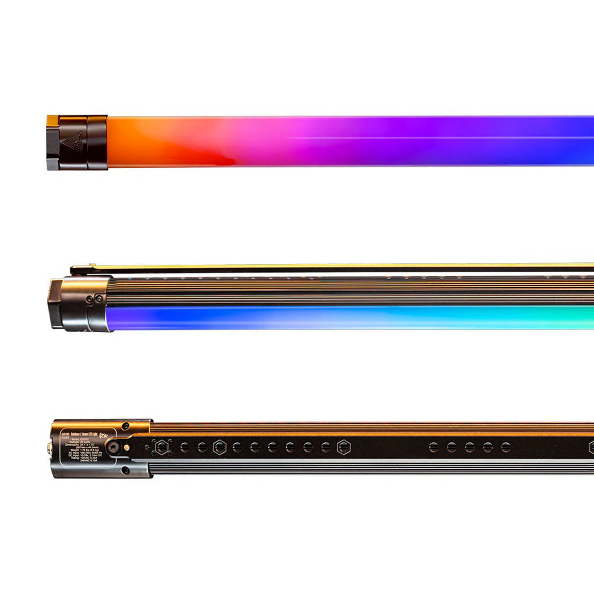 Quasar Science Rainbow 2 Linear RGB LED Tube Light 2-Feet