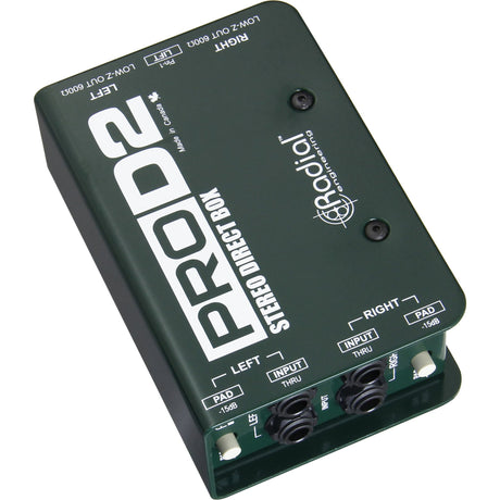 Radial PROD2 | Two Channel Passive Direct Injection Box
