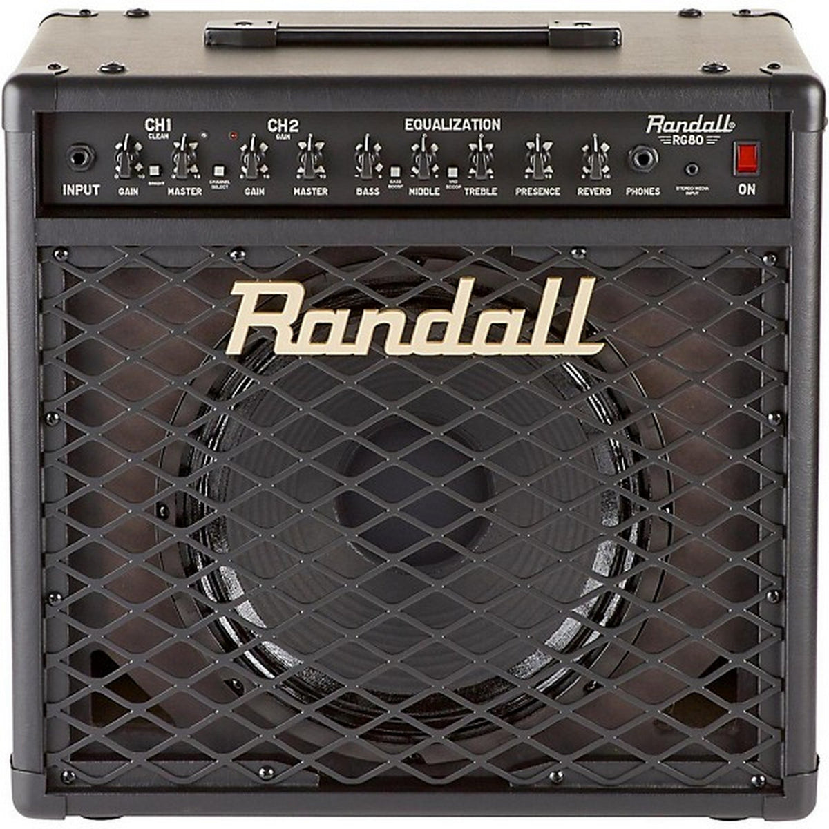 Randall RG80 80W 1x12 Solid-State Guitar Combo Amplifier