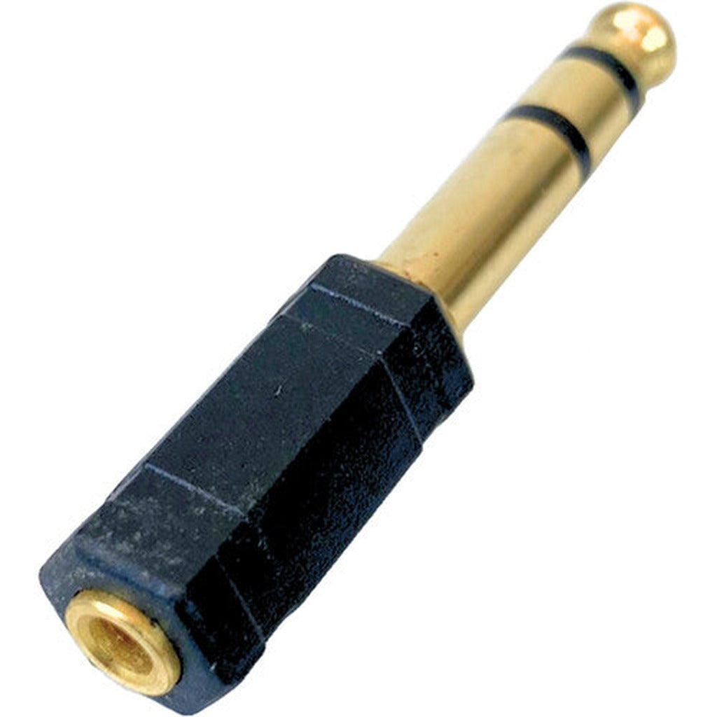 Remote Audio APP35 Set Link Barrel Adapter 3.5mm TRS Jack to 1/4 in TRS Plug