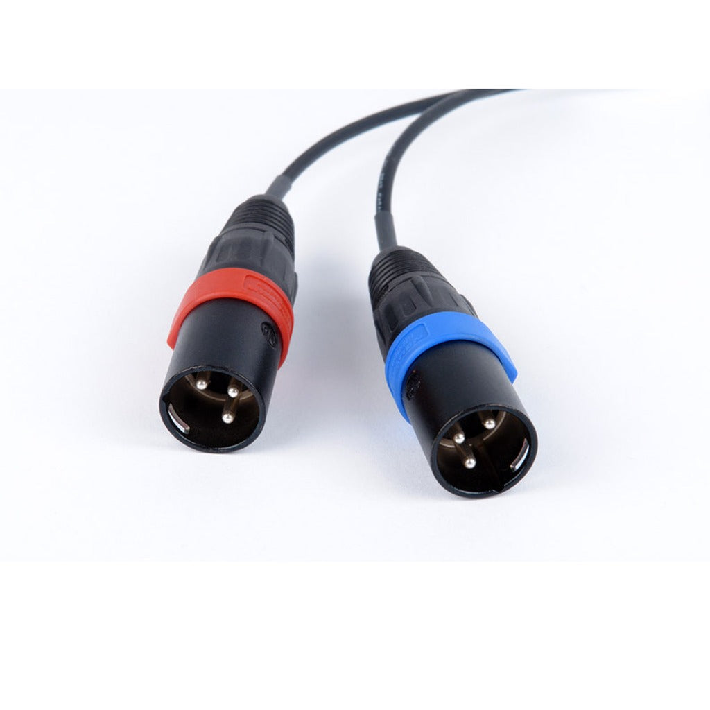 Remote Audio CASD442TOY TA3F to Dual XLR3M Tape/Mix Out Breakout Cable 12 in