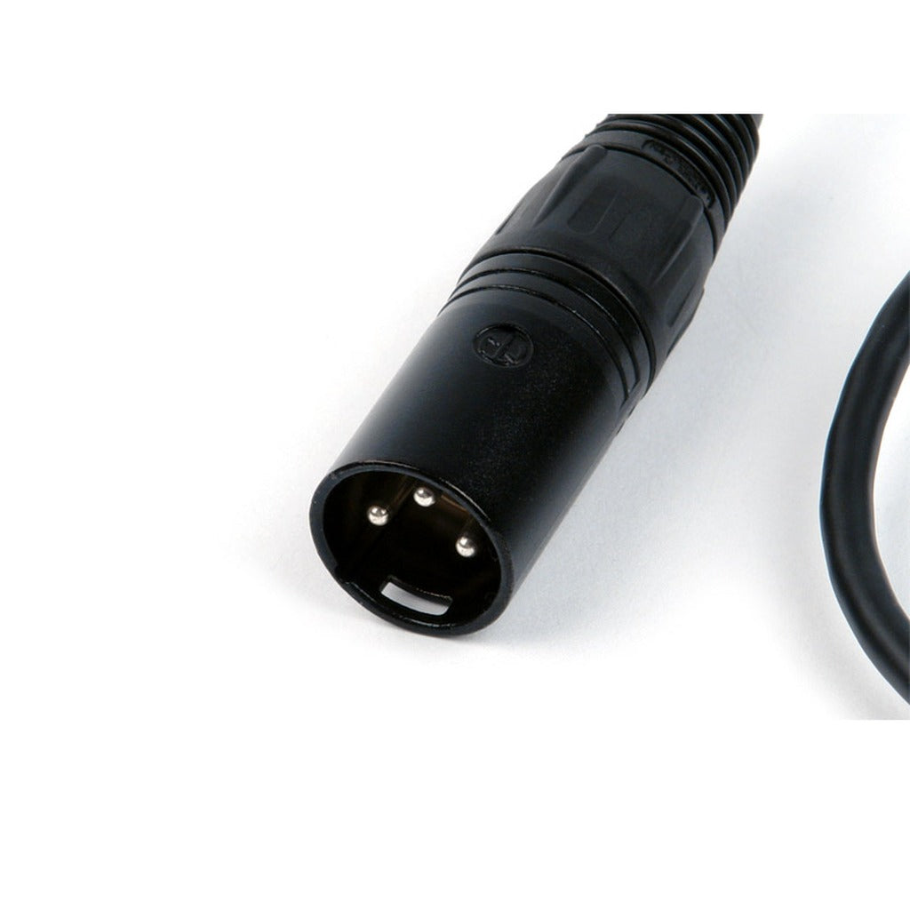 Remote Audio CAXJ18RT XLR Jumper Cable XLR3F Right-Angle to XLR3M 18 in