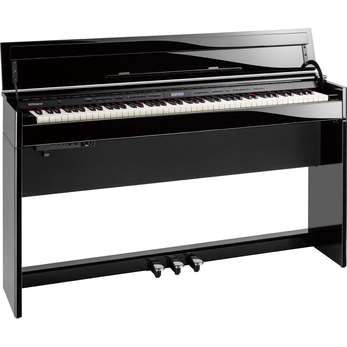Roland DP603 Digital Piano, Polished Ebony Finish