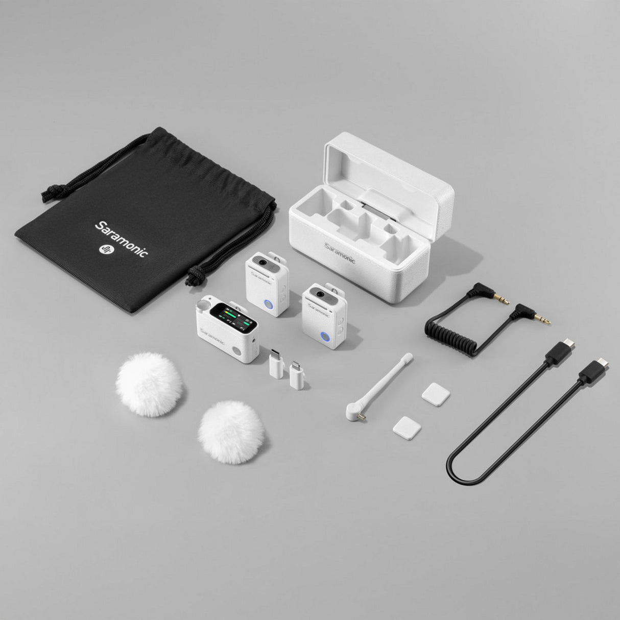 Saramonic ULTRA02 2-Person Universal Dual Wireless Microphone System, White