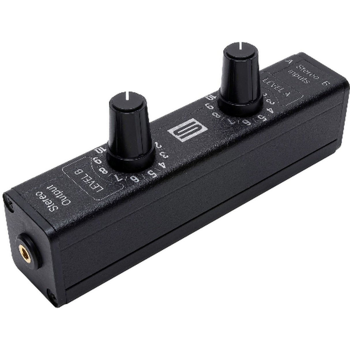 Sescom SES-EZ-MIX-02 2-Channel Passive Stereo Audio Mixer